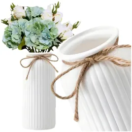 wazon-bialy-na-kwiaty-elegancki-dekoracja-nowoczesny-ozdobny-ze-sznurkiem