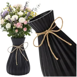wazon-flakon-na-kwiaty-ozdoba-czarny-elegancki-nowoczesny-loft-prezent