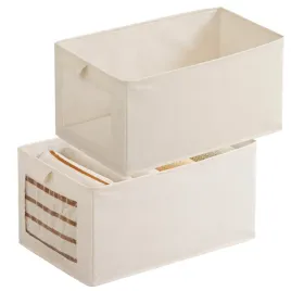 organizer-do-szuflady-na-ubrania-spodnie-jeansy-zestaw-2szt-wklad-bezowy
