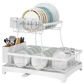 suszarka-44-cm-organizer-kuchenny-bialy-dwupoziomowy-ociekacz-do-naczyn