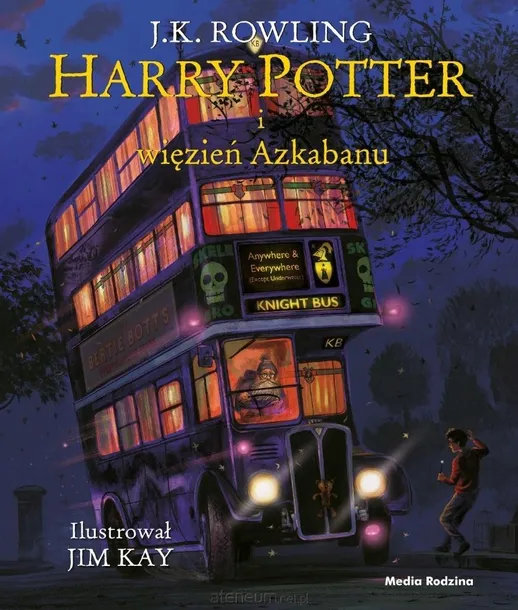 HARRY POTTER I WIĘZIEŃ AZKABANU WYDANIE ILUSTROW. - J. K. ROWLING, JIM KAY