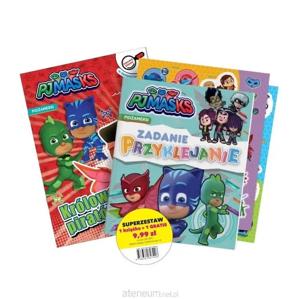 PJ MASKS. ZADANIE PRZYKLEJANIE