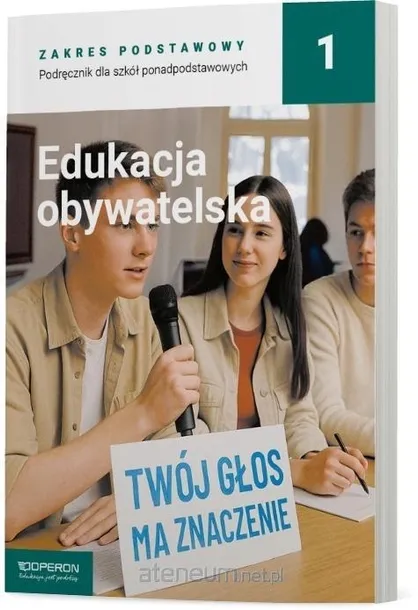 EDUKACJA OBYWATELSKA LO 1 PODRĘCZNIK ZP - ZBIGNIEW SMUTEK