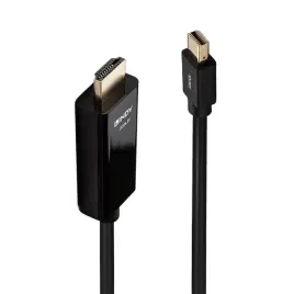 kabel-adapter-lindy-mini-displayport-hdmi-10-2g-3m-czarny-4k-uhd-30hz