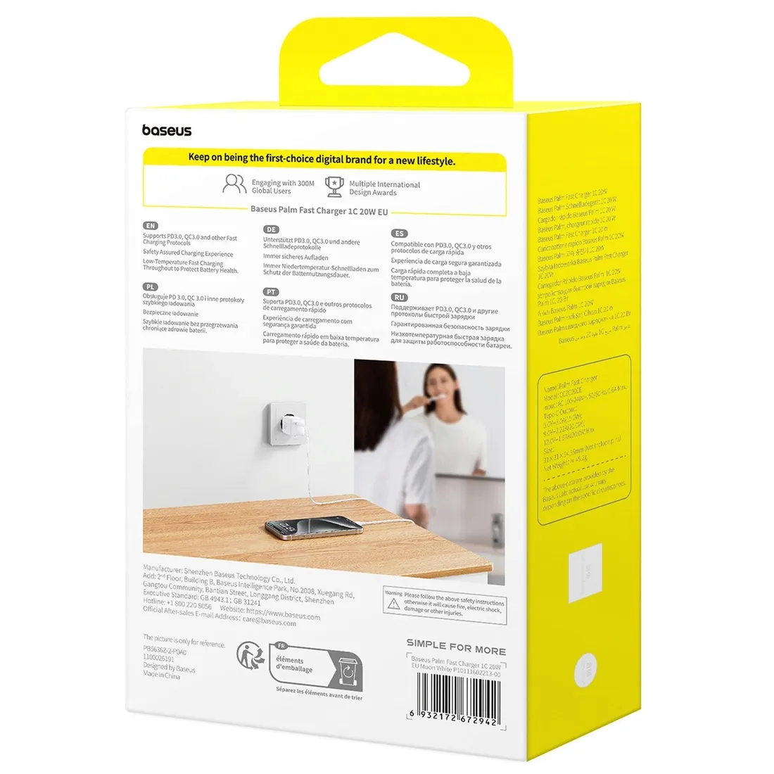 ladowarka-sieciowa-palm-20w-usb-c-biala