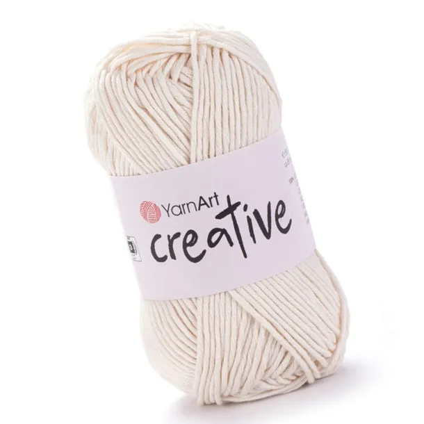 YarnArt Creative 222 Kremowy (50gr/85mt)