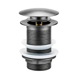 korek-umywalkowy-klik-klak-bez-przelewu-mosiezny-gun-metal-szczotkowany