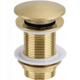 korek-umywalkowy-klik-klak-bez-przelewu-mosiezny-zloto-szczotkowane