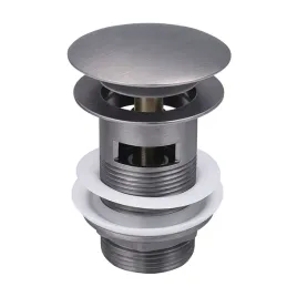 korek-umywalkowy-klik-klak-z-przelewem-mosiezny-gun-metal-szczotkowany