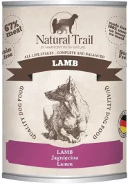 mokra-karma-dla-psa-natural-trail-dog-with-lamb-jagniecina-800g