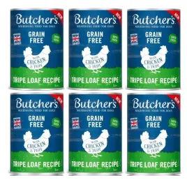 mokra-karma-dla-psa-butcher-s-original-tripe-pasztet-kurczak-i-zwacz-6x400g