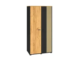 dwudrzwiowa-szafa-do-pokoju-mlodziezowego-2-drazki-colt-drzwi-uchylne-dab