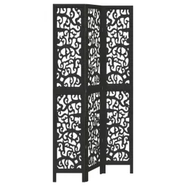 parawan-pokojowy-3-panelowy-czarny-lite-drewno-paulowni
