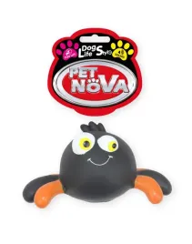 pet-nova-dog-life-style-pajak-z-wylupiastymi-oczami-czarny-15cm