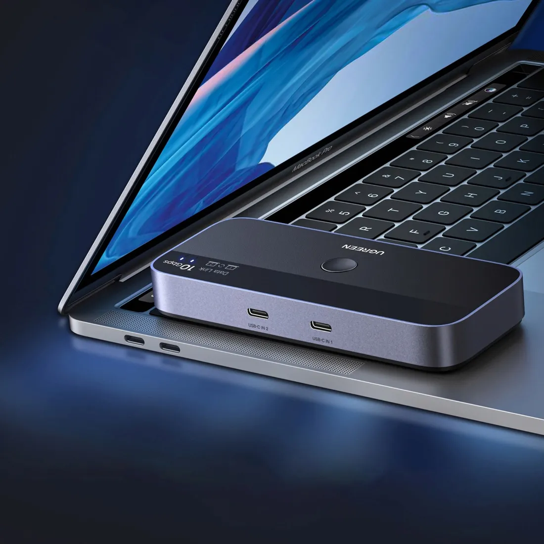 przelacznik-switch-usb-c-usb-a-10gb-s-szary