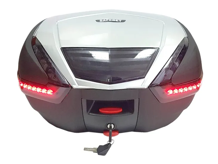 kufer-centralny-hf-e68-silver-48l-swiatlo-stop-led-stan-opakowania-oryginalne
