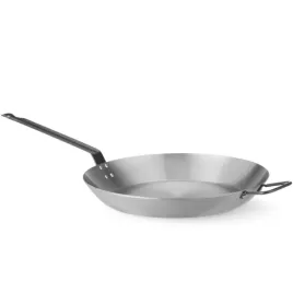 patelnia-ze-stali-weglowej-lyonnaise-z-2-uchwytami-sr-360-mm