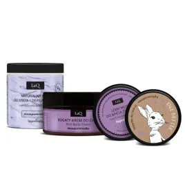 zestaw-pielegnacyjny-laq-zloty-musy-krem-i-maselko-do-twarzy