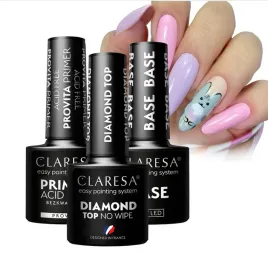 claresa-zestaw-hybrydowy-do-paznokci-baza-top-no-wipe-primer-bezkwasowy