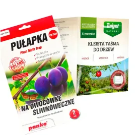 zestaw-do-ochrony-drzew-pulapka-na-owocowke-sliwkoweczke-kleista-tasma