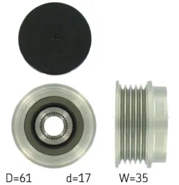 kolo-pasowe-alternatora-vw-skf