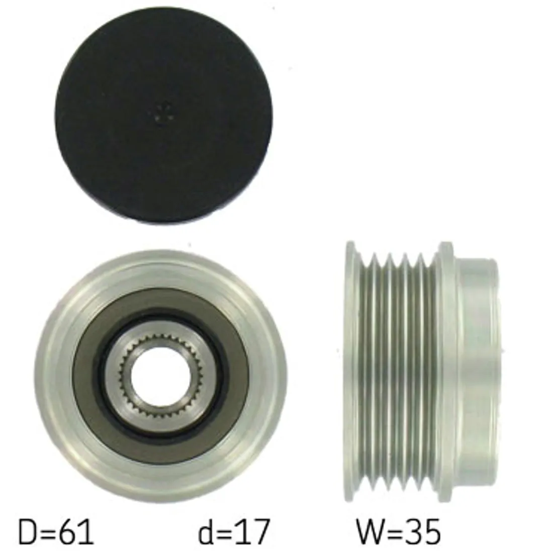 kolo-pasowe-alternatora-vw-skf-stan-nowy