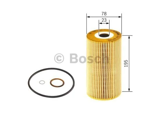 filtr-oleju-mb-om352-bosch-wysokosc-195-mm