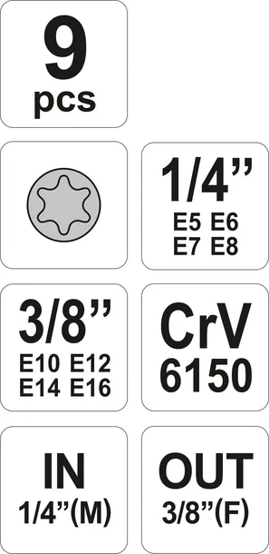 kpl-nasadek-torx-1-4-e5-e8-3-8-e10-e16-yato-rodzaj-klucza-nasadowy-stan-nowy