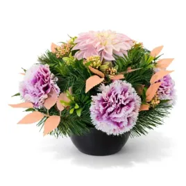 stroik-na-cmentarz-kompozycja-kwiatowa-na-grob-sztuczne-kwiaty