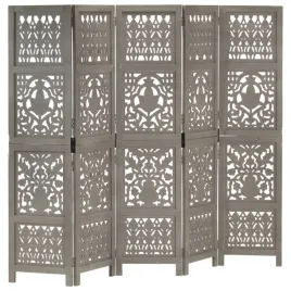 parawan-5-panelowy-rzezbiony-szary-200x165-cm-drewno-mango