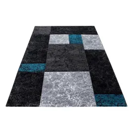 dywan-nowoczesny-do-salonu-kwadraty-szaro-turkusowy-hawaje-240x340-cm