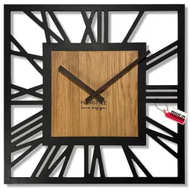 drewniany-zegar-scienny-loft-adulto-kwadrat-50x50-cm-dab-do-salonu-kuchni