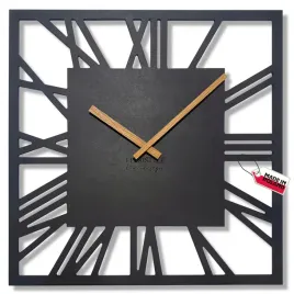 drewniany-zegar-scienny-loft-adulto-kwadrat-50x50-cm-czarny-do-salonu
