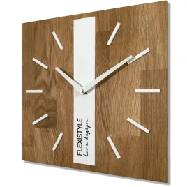 zegar-scienny-drewniany-do-salonu-cichy-dab-klasyk-30cm-bialy-sq