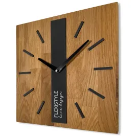 zegar-scienny-drewniany-do-salonu-cichy-dab-klasyk-30cm-czarny-sq