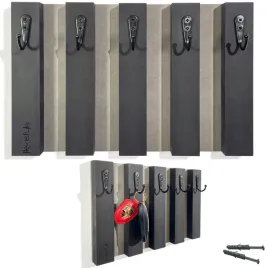 drewniany-wieszak-na-klucze-organizer-lamele-30cm-czarny