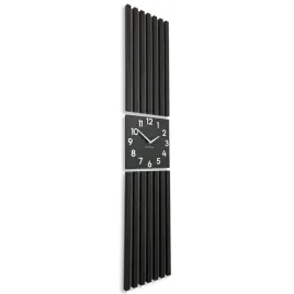 duzy-panel-zegar-scienny-w-lamelach-155x30cm-czarny-cichy-do-salonu