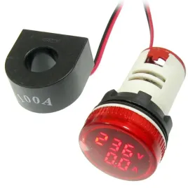 kontrolka-230v-400v-22mm-woltomierz-amperomierz-led-czerwony-miernik