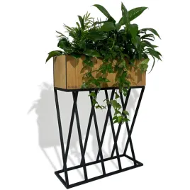 kwietnik-stojacy-metalowy-loft-debowy-drewniany-industrial-wysoki-62x22x80