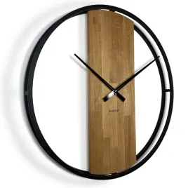 duzy-zegar-scienny-debowy-drewniany-loft-oval-metal-80cm-cichy-do-salonu
