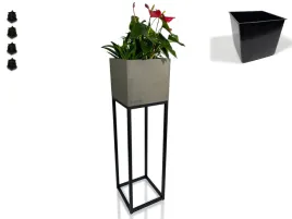 kwietnik-loft-fiorino-szary-stojacy-metal-22x22x80