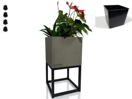 kwietnik-loft-fiorino-szary-stojacy-metal-22x22x40