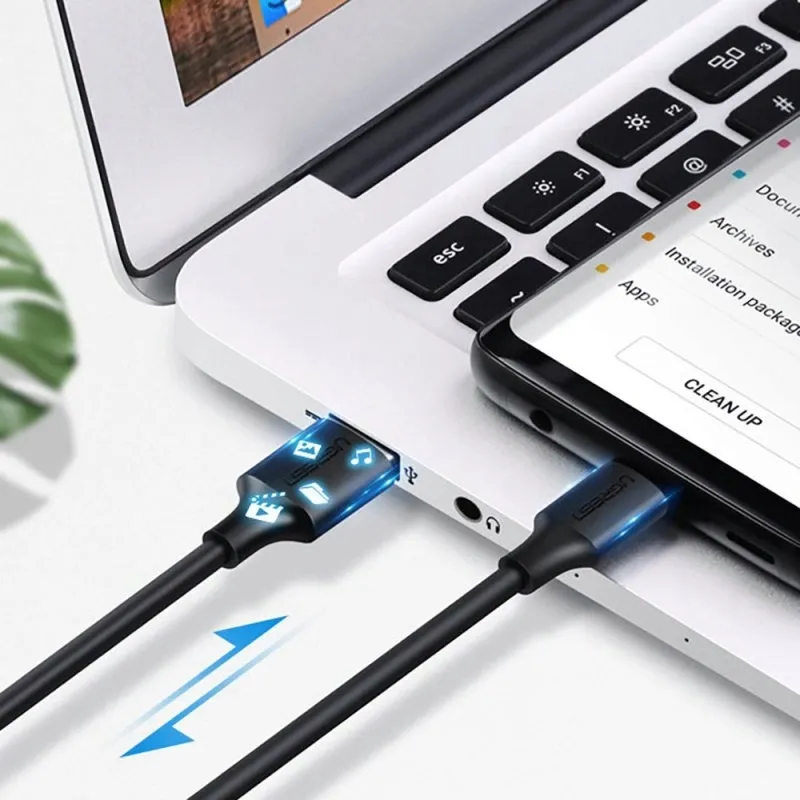 kabel-usb-usb-c-025m-25cm-3a-ugreen-quick-charge-3-0-stan-nowy