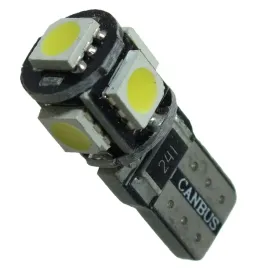 dioda-led-w5w-t10-5x-smd-5050-canbus-12v-pozycyjna