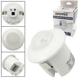 czujnik-pir-12vdc-bialy-wpuszczany-mini-czujka-led-sensor-zmierzchu
