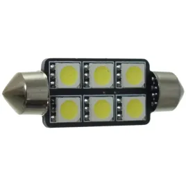 dioda-led-c5w-42mm-6x-smd-5050-biala-rurka-12v