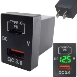 ladowarka-samochodowa-montazowa-usb-12v-24v-qc3-0-pd-zielony-woltomierz