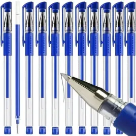 dlugopis-zelowy-niebieski-0-5mm-biurowy-szkolny-zestaw-komplet-10-sztuk-hq