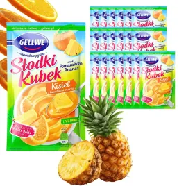 gellwe-kisiel-slodki-kubek-pomarancza-ananas-deser-przekaska-20x28g