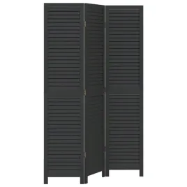 parawan-pokojowy-3-panelowy-czarny-lite-drewno-paulowni